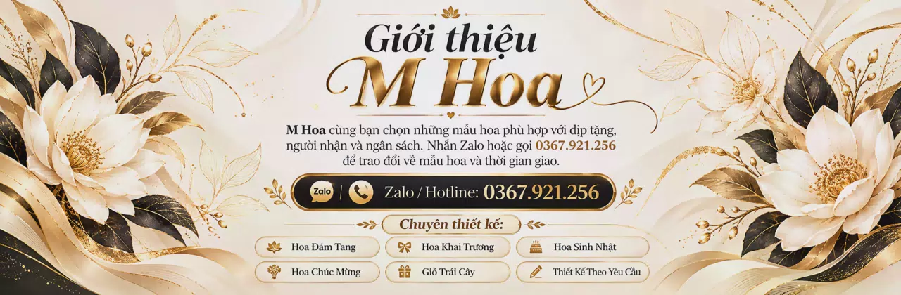 Ảnh bìa Shop hoa tươi Xã Hưng Mỹ Vĩnh Long - Thêm sắc hoa cho ngày vui